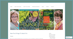 Desktop Screenshot of fine-foliage.com